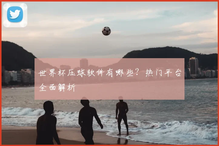 世界杯压球软件有哪些?热门平台全面解析