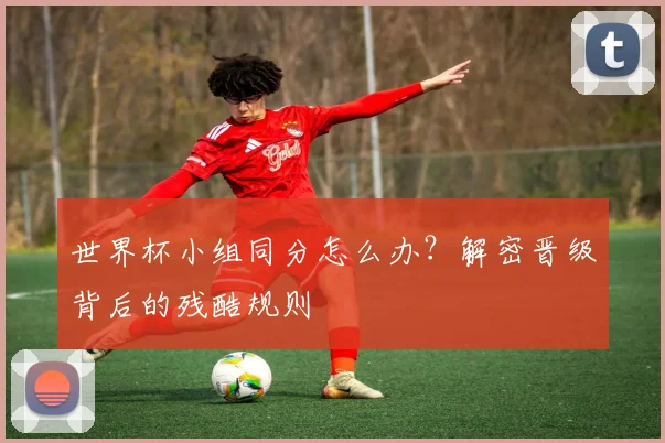 世界杯小组同分怎么办?解密晋级背后的残酷规则